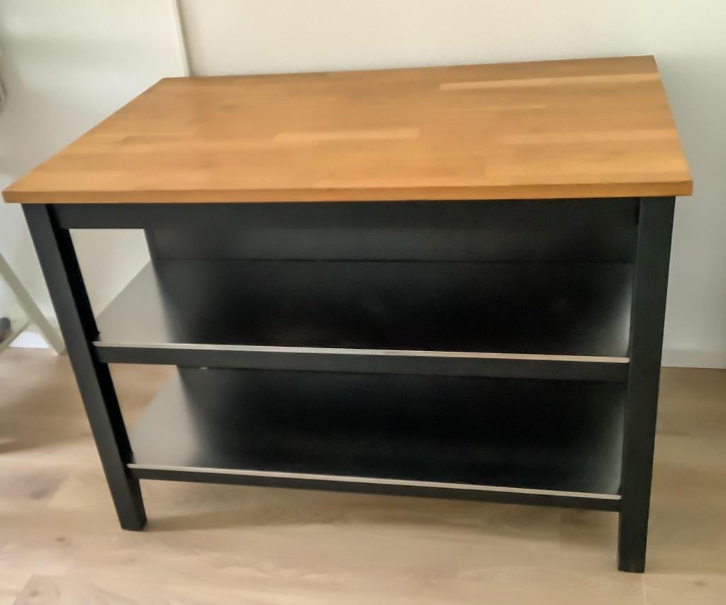 IKEA Stenstorp bartafel (huidige Tornviken serie), Ophalen, 100 tot 150 cm, 75 cm of meer, Zwart