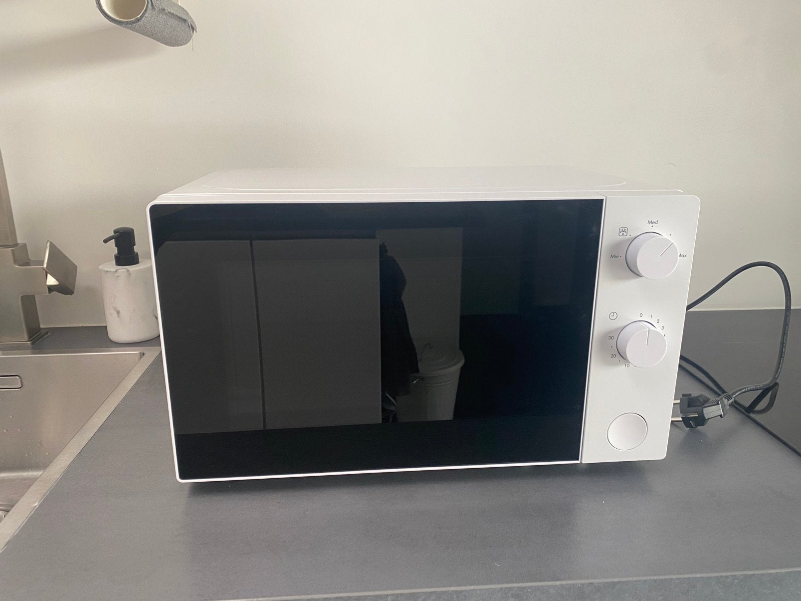 Magnetron, wit, Ophalen, Zo goed als nieuw