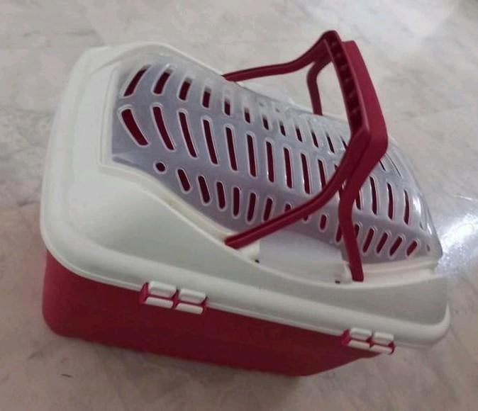 Transport Box...🐇🦜🐈🦫🦔...Reismand, Ophalen, Zo goed als nieuw, Transportkoffer of -box