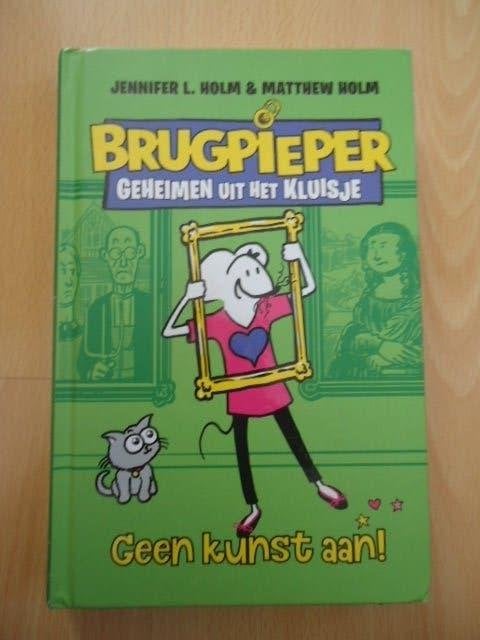 Brugpieper 3, Geen kunst aan. Jennifer en Matthew Holm, Ophalen of Verzenden, Zo goed als nieuw
