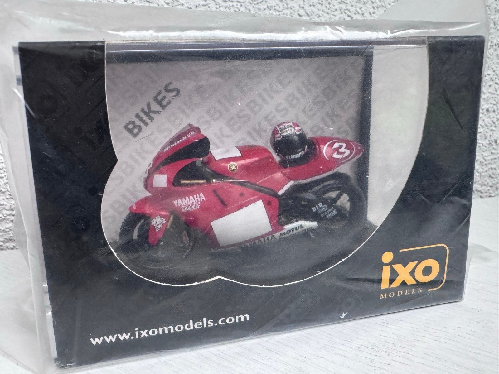 Unieke Yamaha YZR 500 #3 M Biaggi modelmotor, nieuw in doos, Overige merken, 1:50 of kleiner, Overige typen, Nieuw