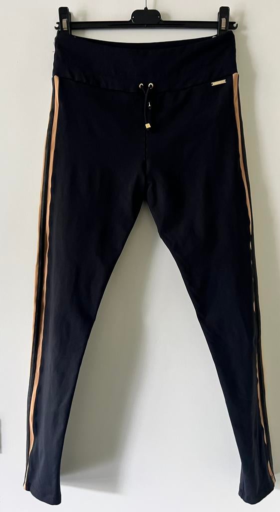 Deblon sportlegging zwart met camel zijbanen Deblon maat XL, Zwart, Maat 42/44 (L), Ophalen of Verzenden, Zo goed als nieuw
