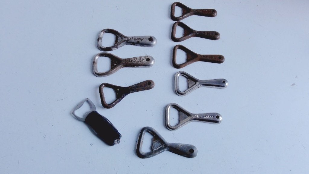 Flesopeners, Heineken, Amstelbier, ouderwetse, Antiek en Kunst, Ophalen of Verzenden