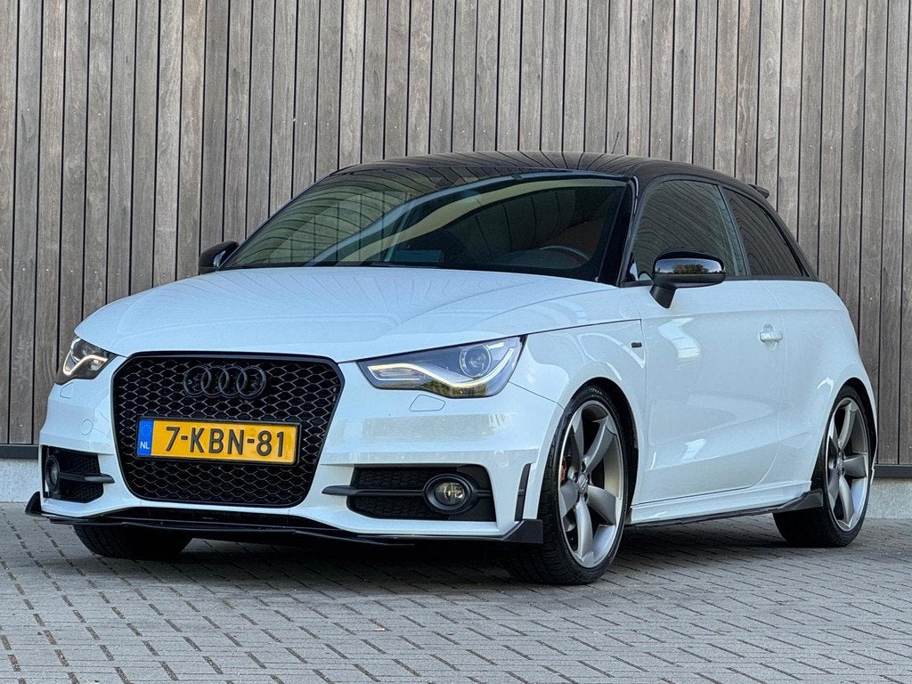 Audi A1 1.4 TFSI Pro Line S |Schaalstoelen|185 PK|, Auto's, Audi, Euro 5, Zwart, 1165 kg, 4 stoelen