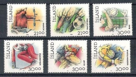 IJsland Mi nr 728/729-760/761-781/781 postfris, Verzenden, IJsland, Postfris