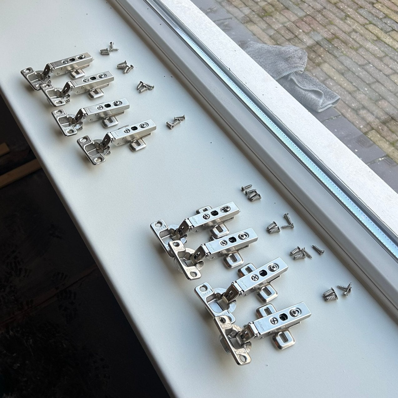 IKEA Pax kast scharnieren (geen soft close), Ophalen of Verzenden, Gebruikt, Overige materialen, Scharnier