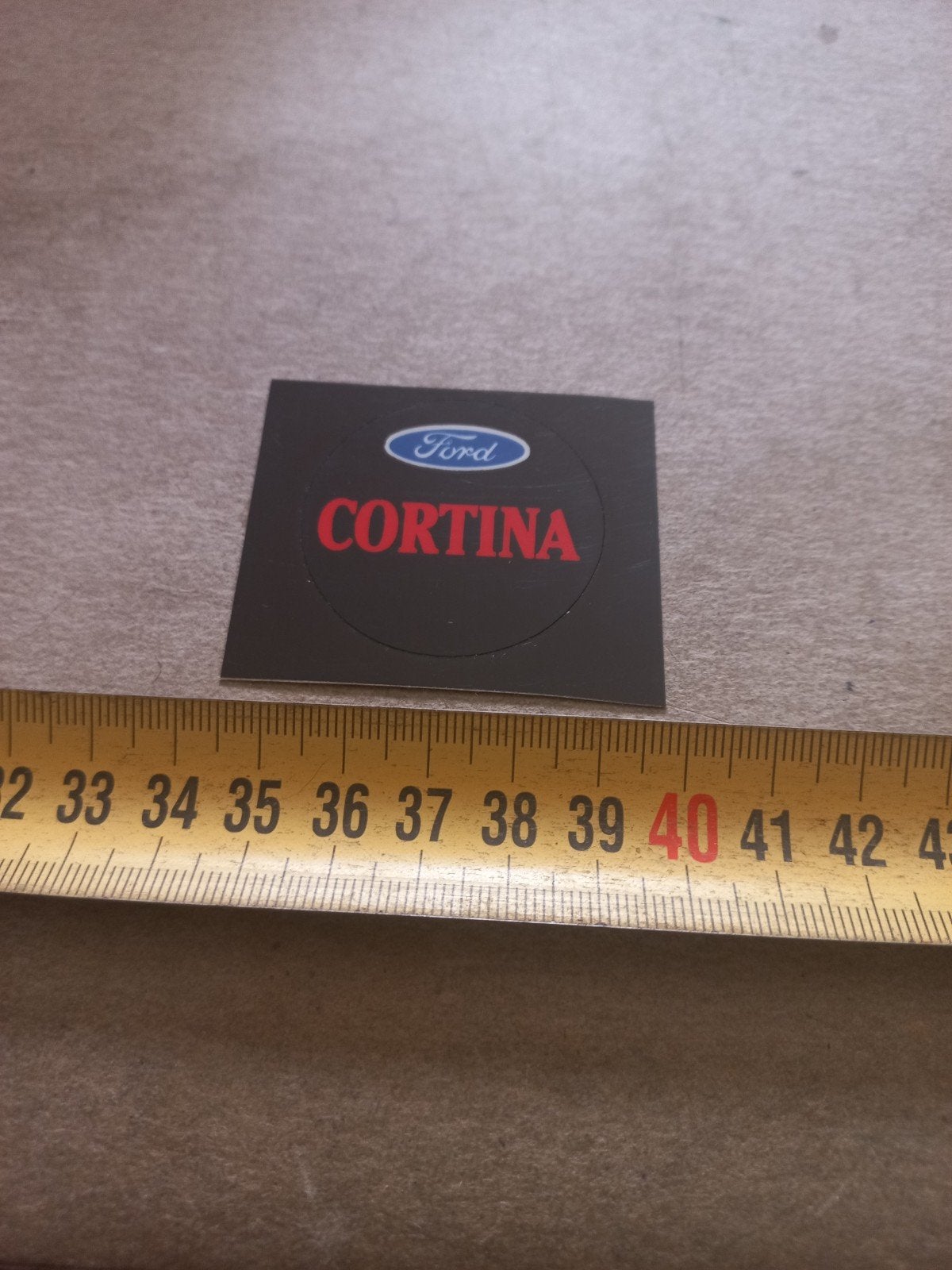 Ford Cortina sticker/, Ophalen of Verzenden, Nieuw, Auto of Motor