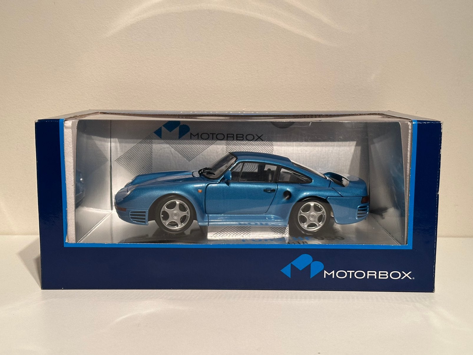 Porsche 959 | Exoto Motorbox | schaal 1:18 | Nieuw in OVP, Hobby en Vrije tijd, Ophalen of Verzenden, Nieuw, Auto, Overige merken