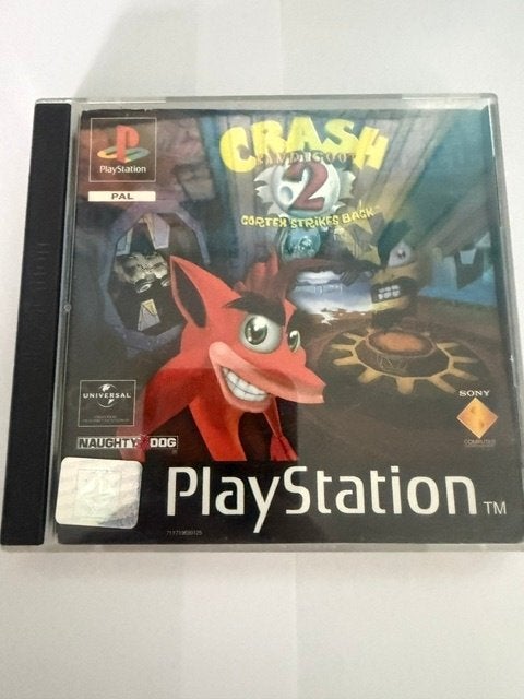 Crash Bandicoot 2 : Cortex strickes back ps1, Spelcomputers en Games, Games | Sony PlayStation 1, Avontuur en Actie, Gebruikt