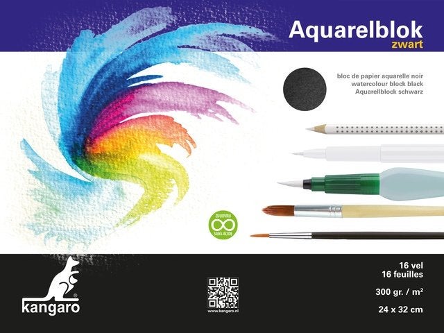 Aquarelblokken 300grams, in zwart of wit, Overige typen, Nieuw, Ophalen of Verzenden, Zutphen