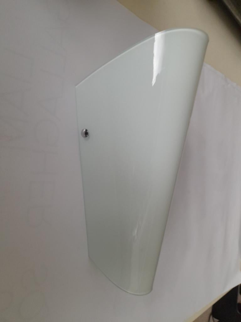 Wandlamp glas design Selene Italy  - nieuwst., Ophalen, Zo goed als nieuw, Glas