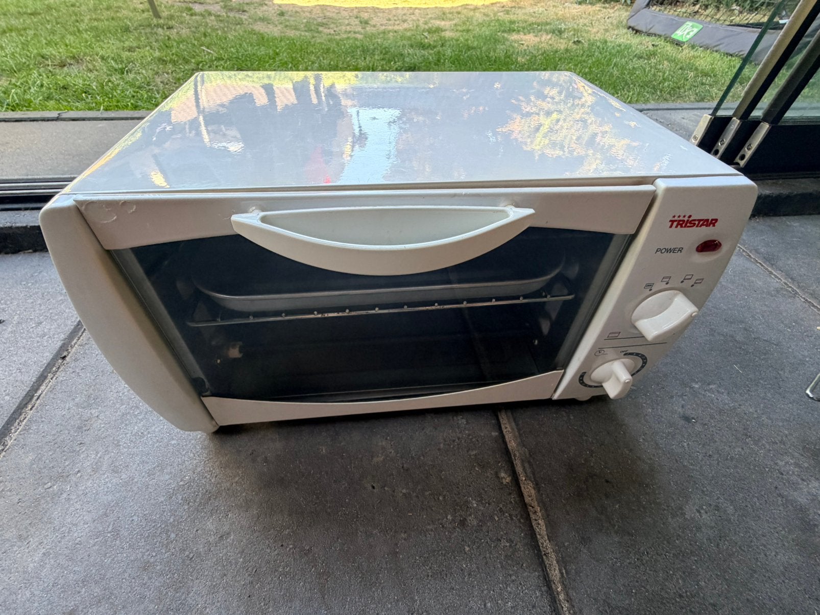 Tristar camping oven 800W met toebehoren, Ophalen, Gebruikt