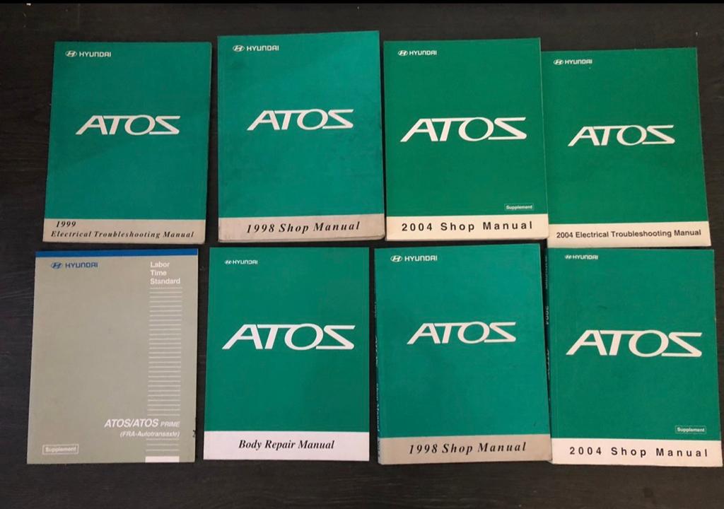 Originele Werkplaats Handboeken(Shop Manual)Hyundai Atos', Ophalen of Verzenden