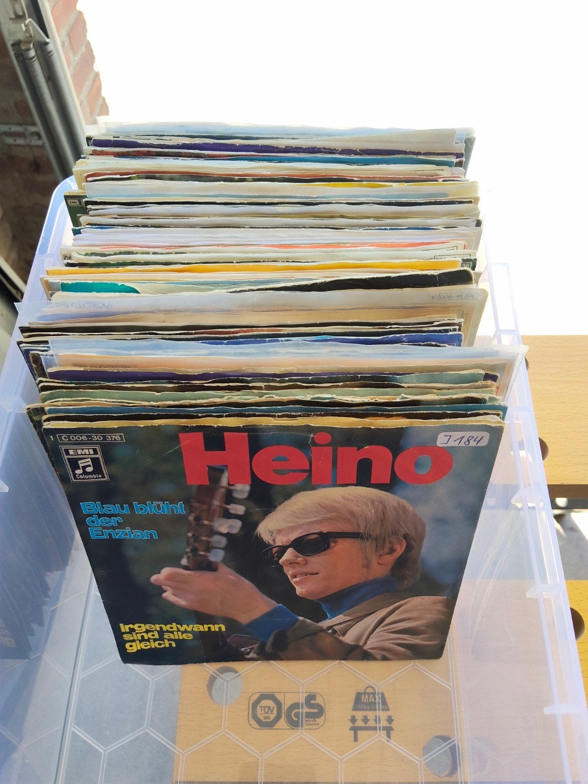 Heino  collectie  75 stuks, Gebruikt, 7 inch, EP, Schlager