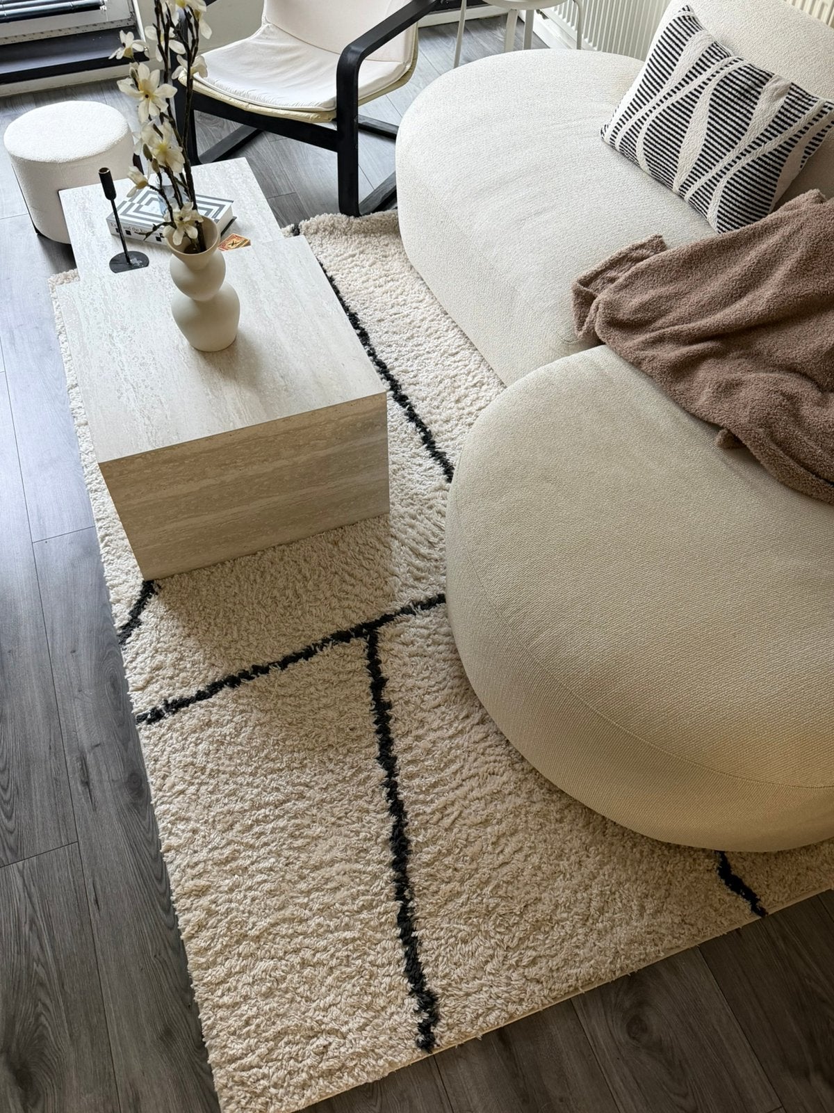 Carpet from JYSK 160x230, Huis en Inrichting, Stoffering | Tapijten en Kleden, Ophalen, 150 tot 200 cm, 200 cm of meer, Zo goed als nieuw