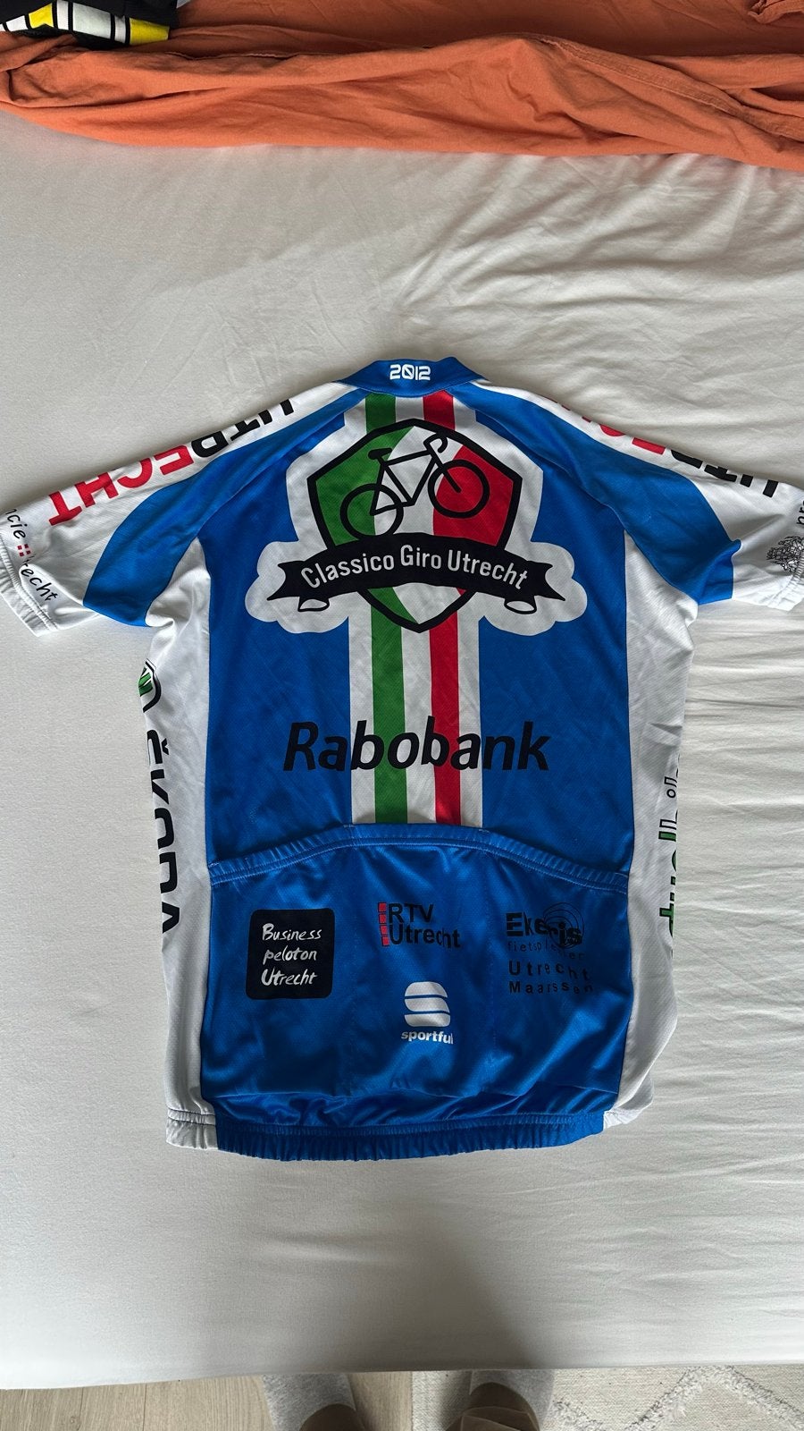 Classico Giro Utrecht wielershirt 2012 - Maat M, Ophalen of Verzenden, Zo goed als nieuw, Bovenkleding, Heren