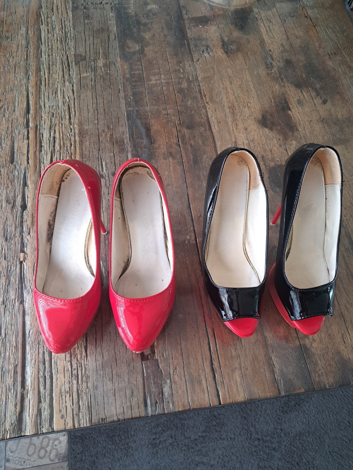 high heels, Kleding | Dames, Schoenen, Verzenden, Schoenen met hoge hakken, Gedragen, Rood