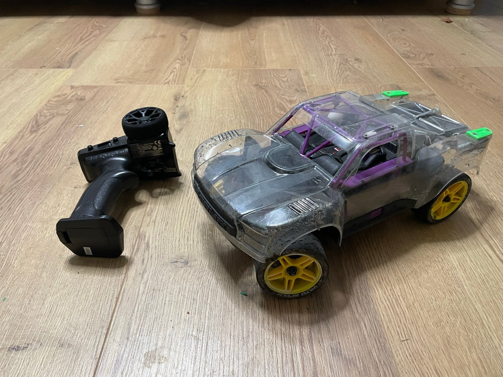 Arrma Mojave Grom BLX Brushless RC auto + accu's en lader, Elektro, Gebruikt, Auto offroad, Ophalen of Verzenden
