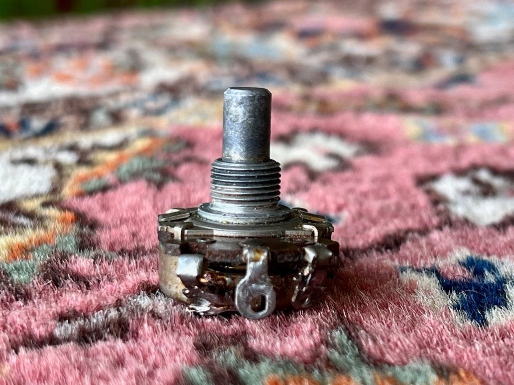 1961 vintage Stackpole potmeter 3046119 1meg telecaster