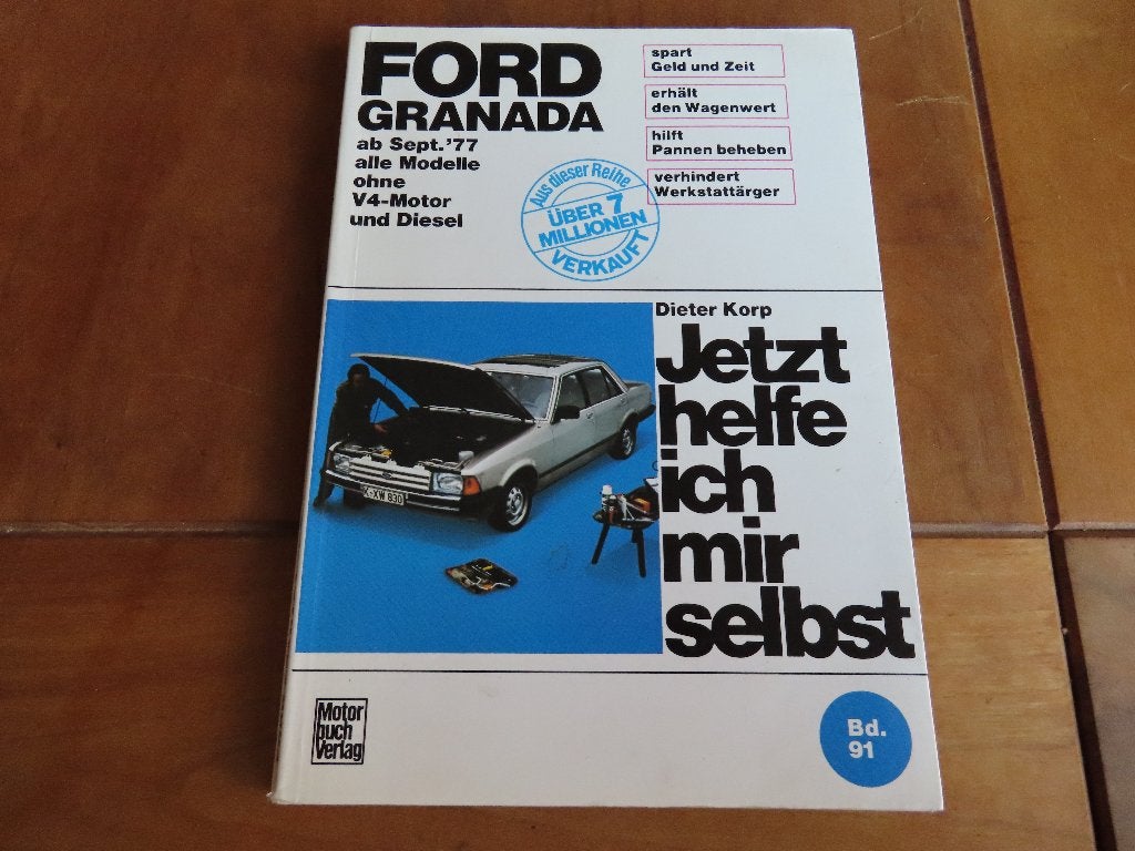 Jetzt helfe ich mir selbst vraagbaak Ford Granada af 1977, Ophalen of Verzenden