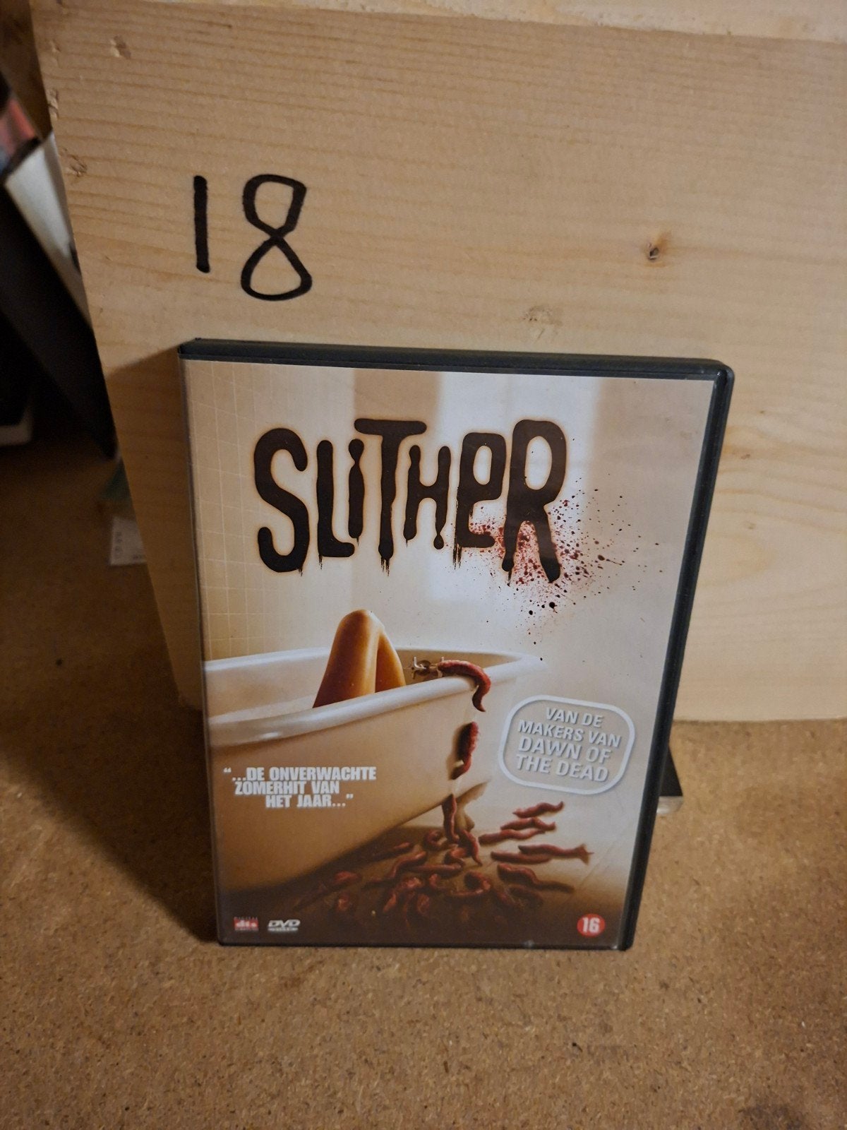 Slither DVD - Horrorfilm van de makers van Dawn of the Dead, Cd's en Dvd's, Vanaf 16 jaar, Nederlands, Monsters, Ophalen of Verzenden