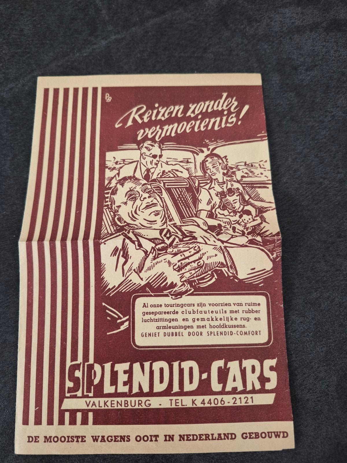Splendid Cars Valkenburg - 9 Dagtochten Reisfolder, Ophalen of Verzenden