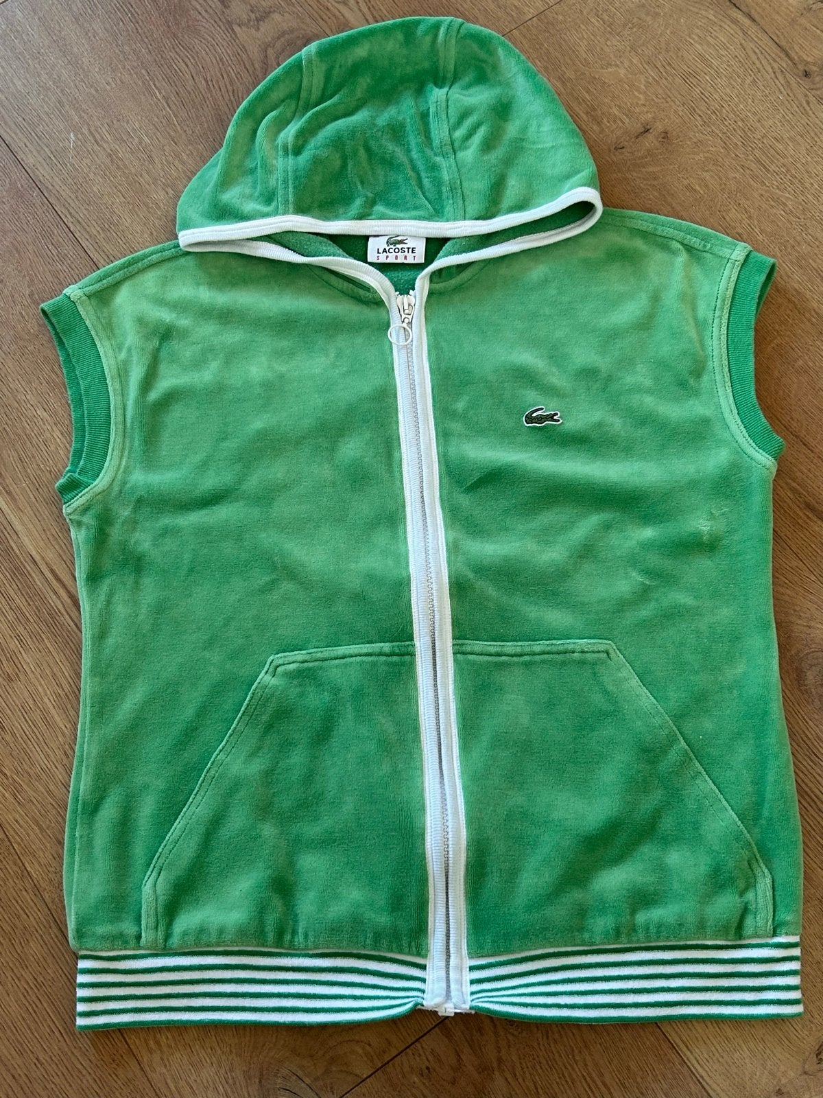 Vintage Lacoste Sport  - Groen mt 38, Ophalen, Gedragen