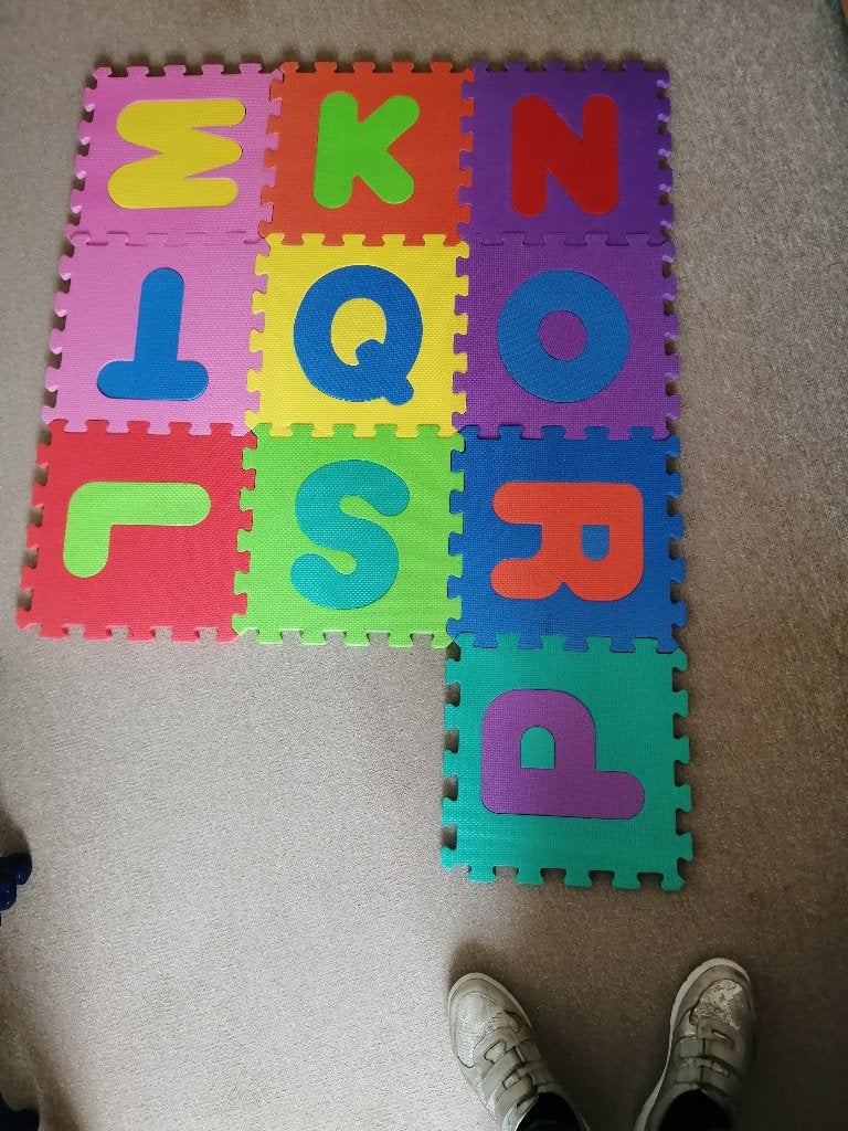 Vloerpuzzel, Ophalen, 10 tot 50 stukjes, Gebruikt, 2 tot 4 jaar