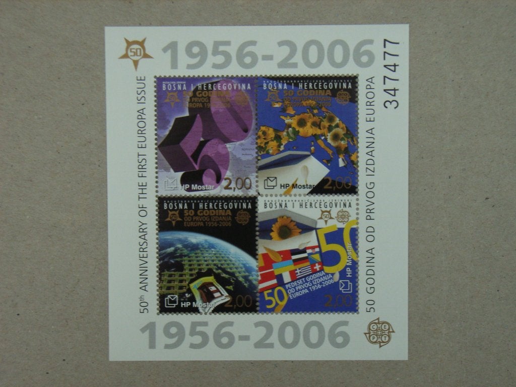 BL   Bosnie- Herzegovina blok 7 pf, Ophalen of Verzenden, Overige landen, Postfris