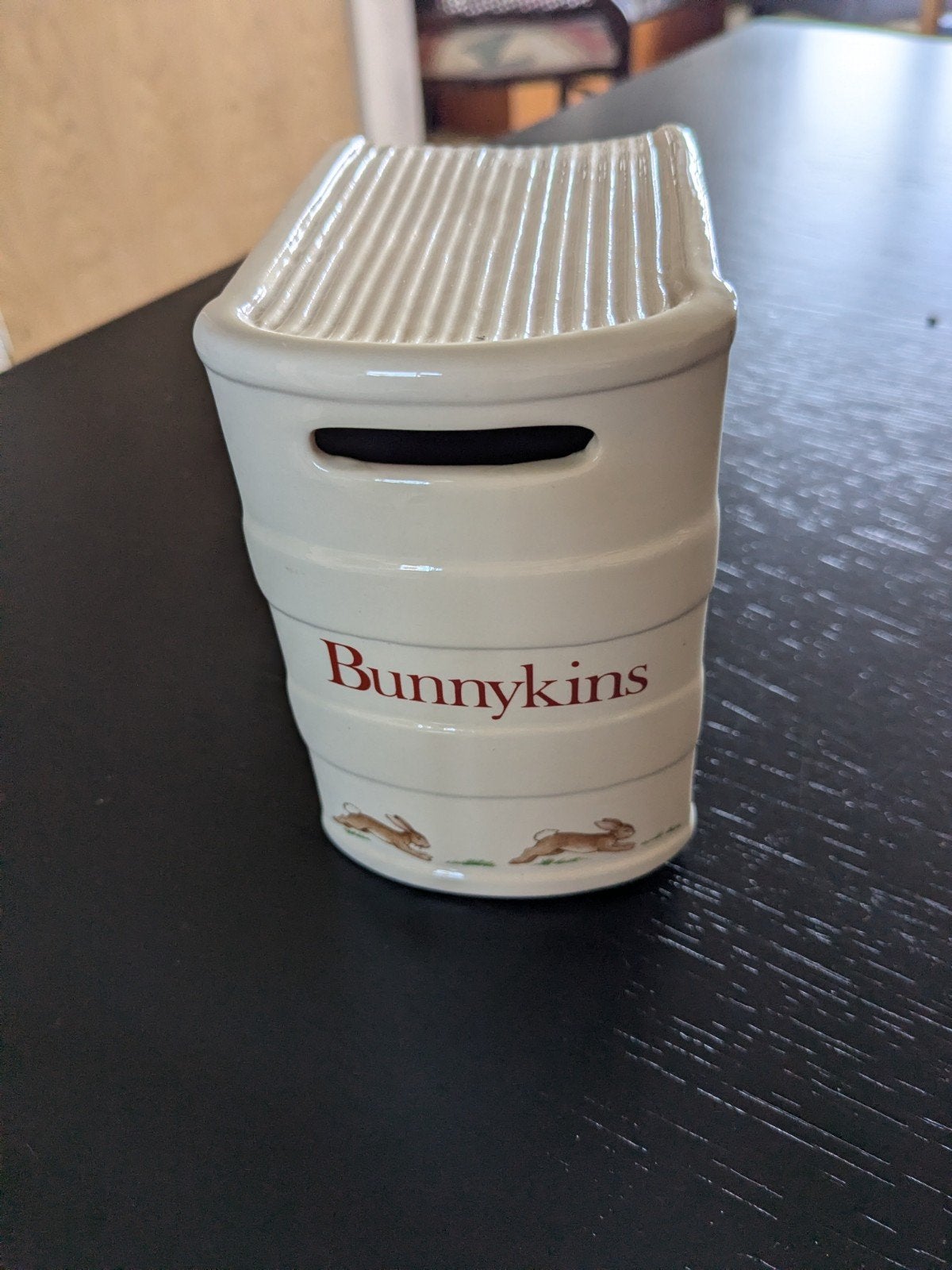 Bunnykins Royal Doulton spaarpot - Konijnen thema, Ophalen of Verzenden, Steen, Aardewerk of Keramiek, Dier