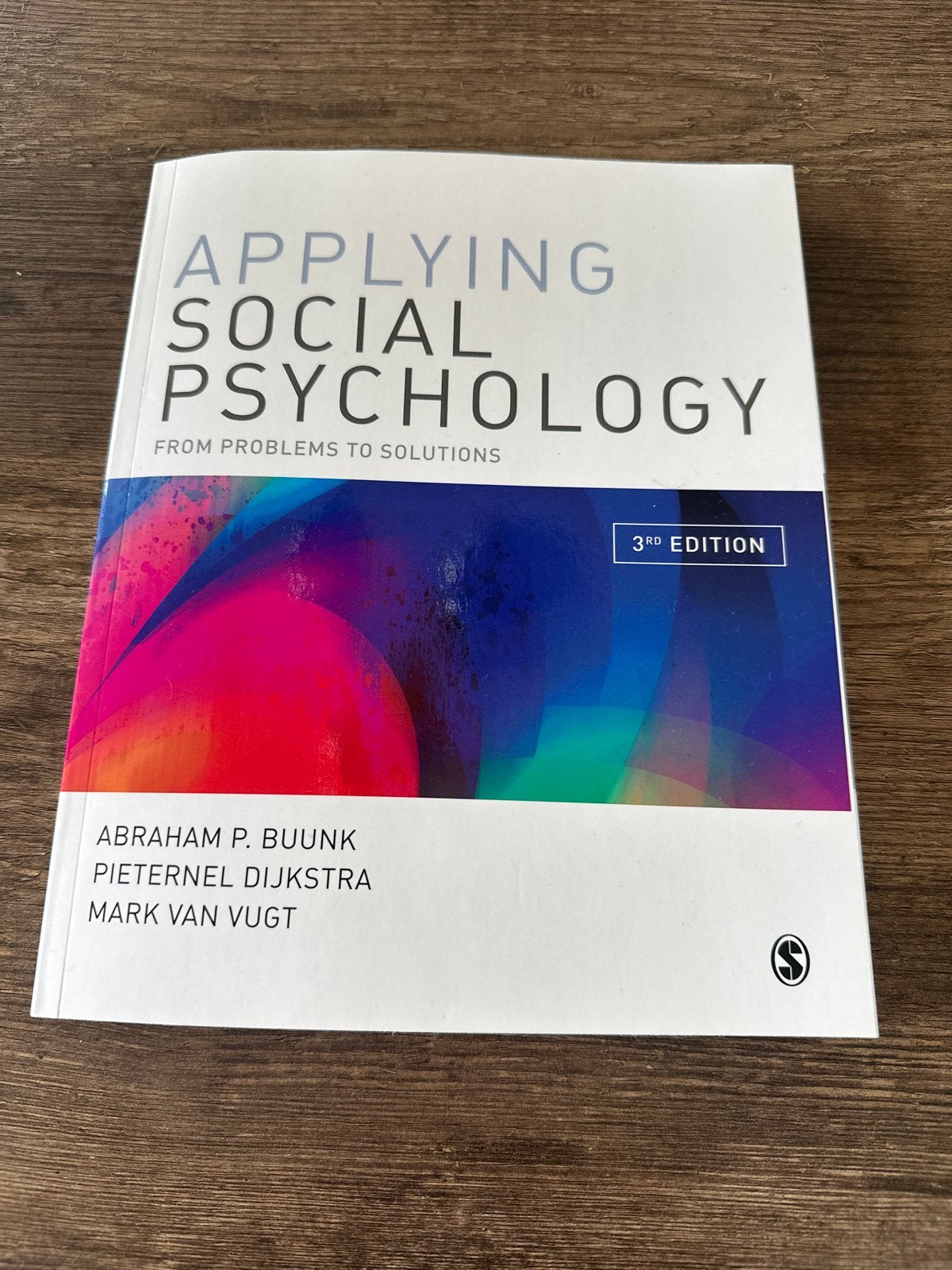 Applying Social Psychology - 3rd Edition, Ophalen of Verzenden, Gamma, Gelezen, HBO