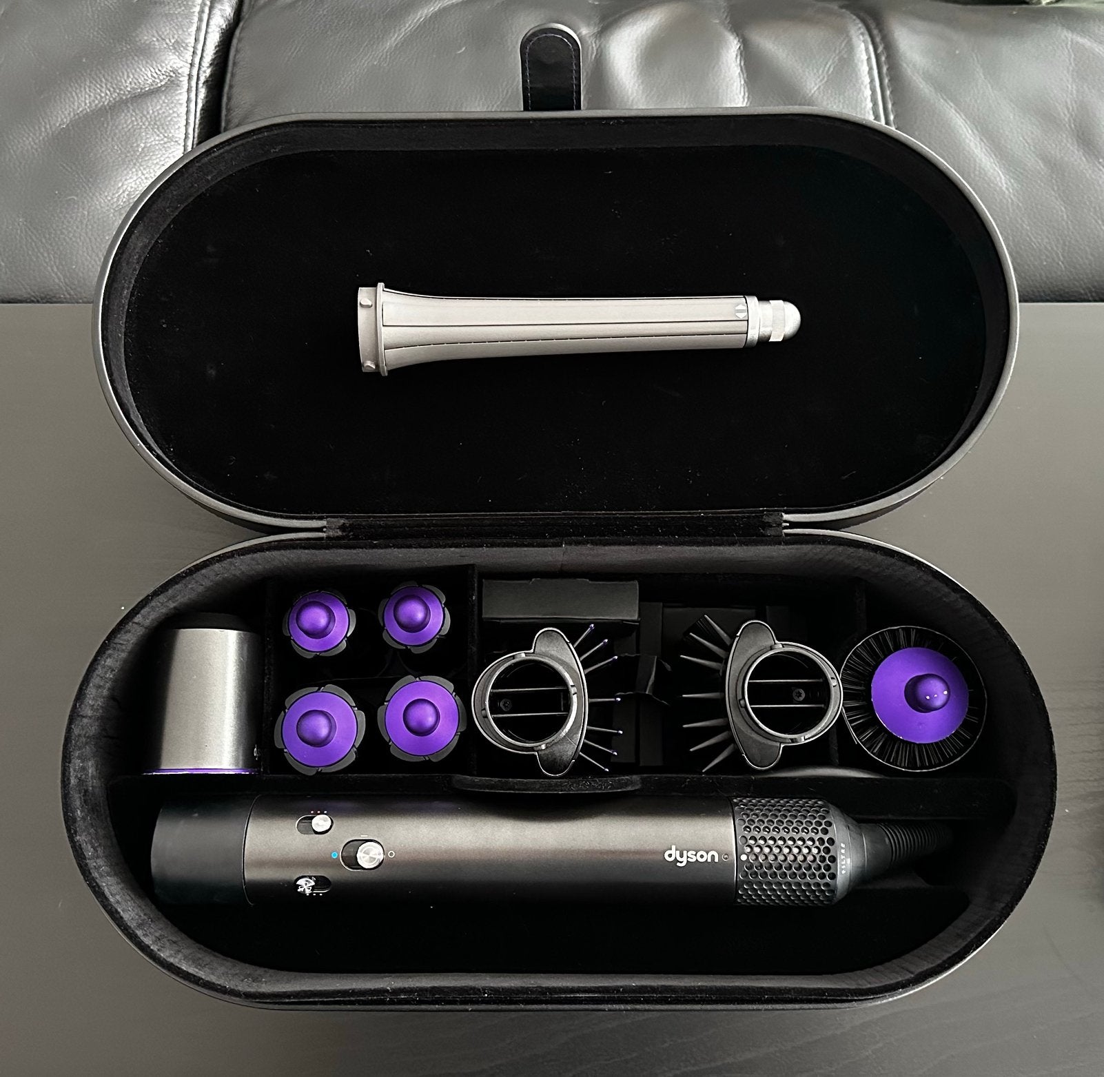 Dyson Airwrap Compleet + 20mm Long barrel, Witgoed en Apparatuur, Ophalen, Gebruikt, Haarverzorging