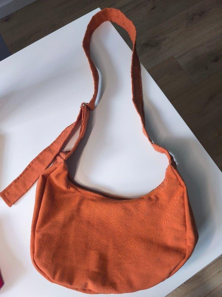 Handmade Orange Hobo Bag, Verzenden, Nieuw, Oranje, Schoudertasje