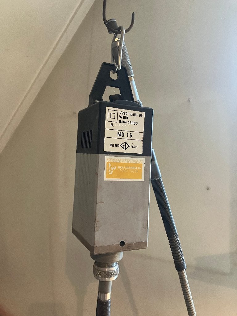 Hangmotor met handstuk 15000 toeren, Ophalen, Gebruikt, Overige typen, Overige merken
