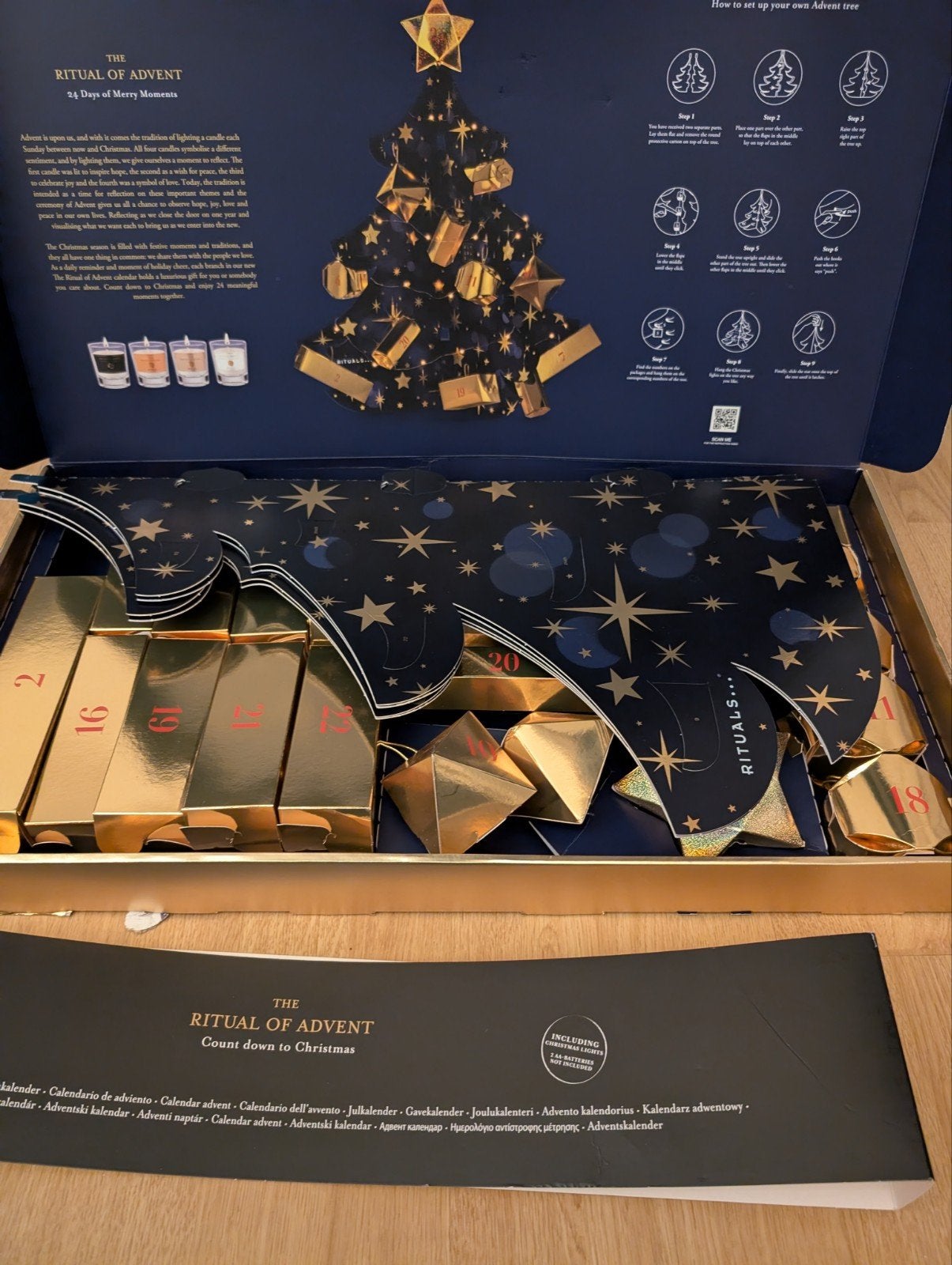 lege rituals adventskalender kerstboom, Diversen, Ophalen of Verzenden