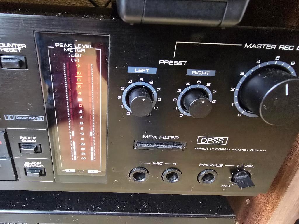 Kenwood KX-880D Cassettedeak, Audio, Tv en Foto, Cassettedecks, Ophalen of Verzenden, Enkel, Kenwood, Tape counter