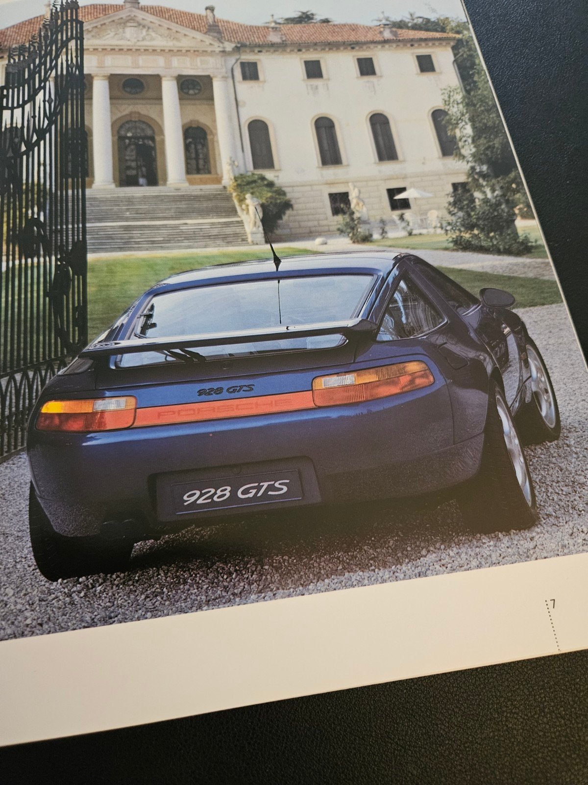 Brochure Porsche 928 GTS 1992, Ophalen of Verzenden, Zo goed als nieuw, Porsche