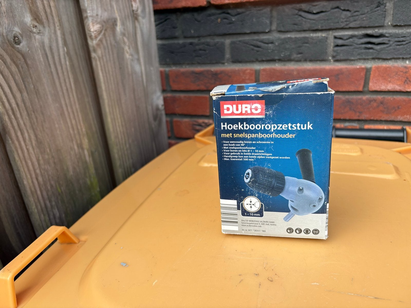 Duro Hoekbooropzetstuk met snelspanboorhouder, Ophalen, Gebruikt, Overige typen