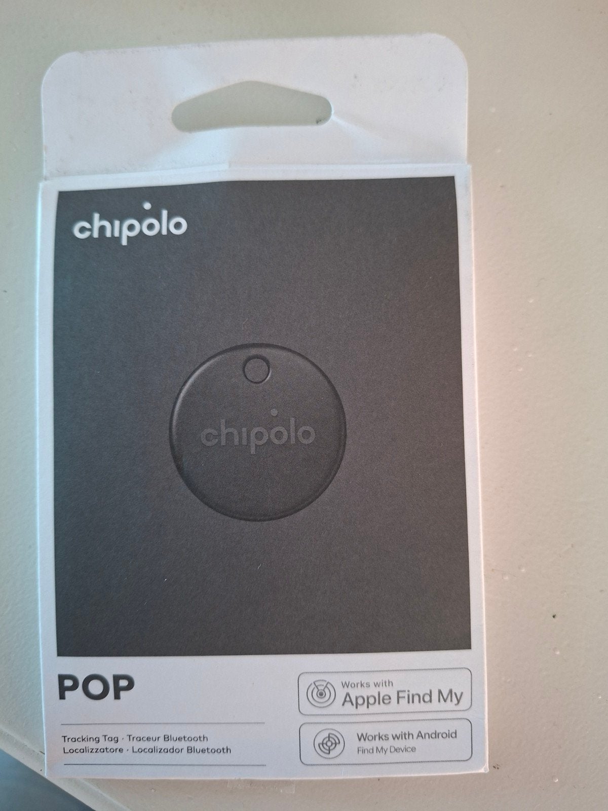 Chipolo POP Bluetooth Tracker - Nieuw in doos, Ophalen of Verzenden, Nieuw, Overige typen, Universeel