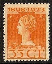 Nederland NVPH nr 127 ongebruikt Jubileum 1923, Ophalen of Verzenden, T/m 1940, Postfris