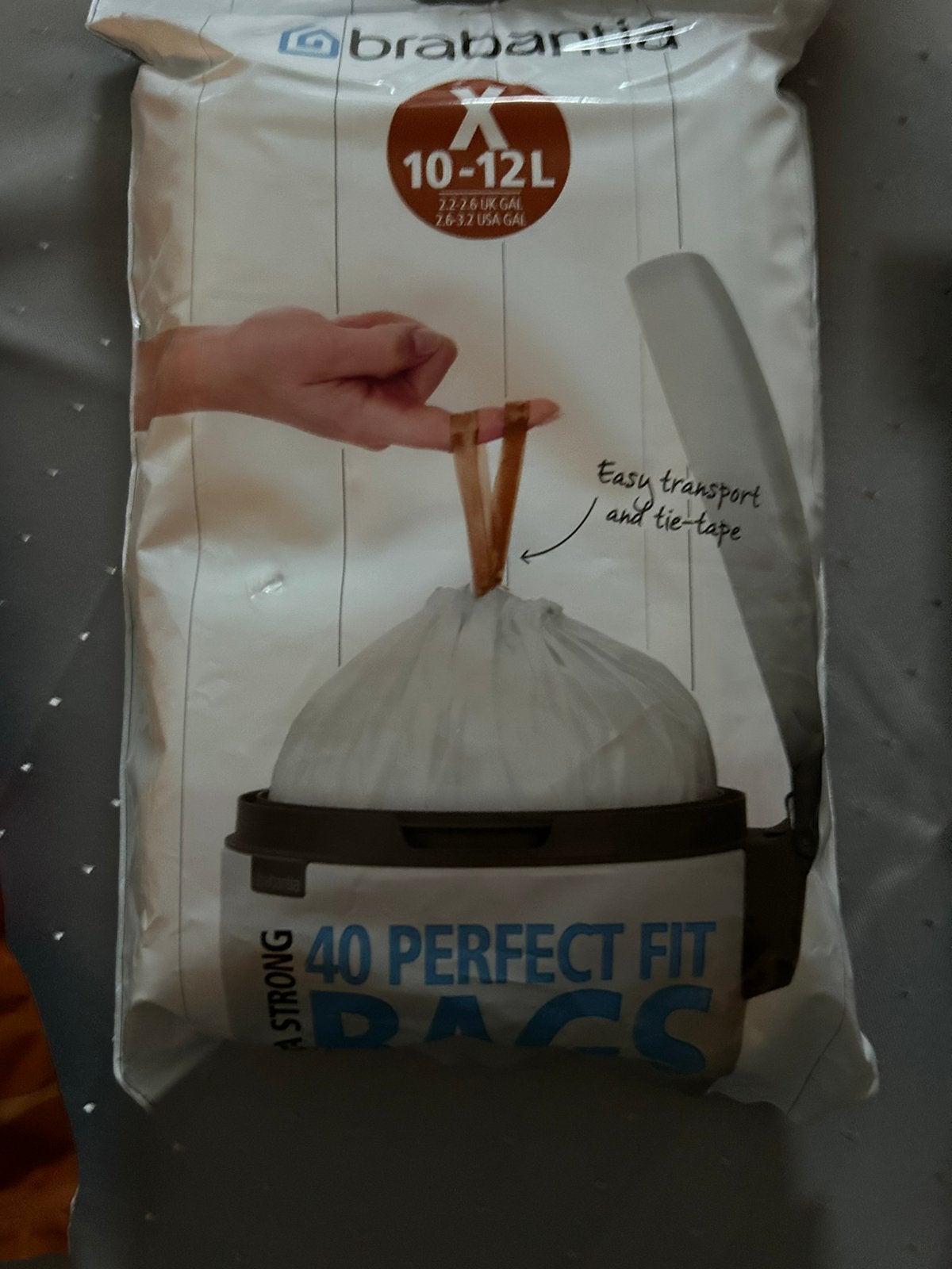 Brabantia 10-12 liter vuilnis, Ophalen of Verzenden, Zo goed als nieuw