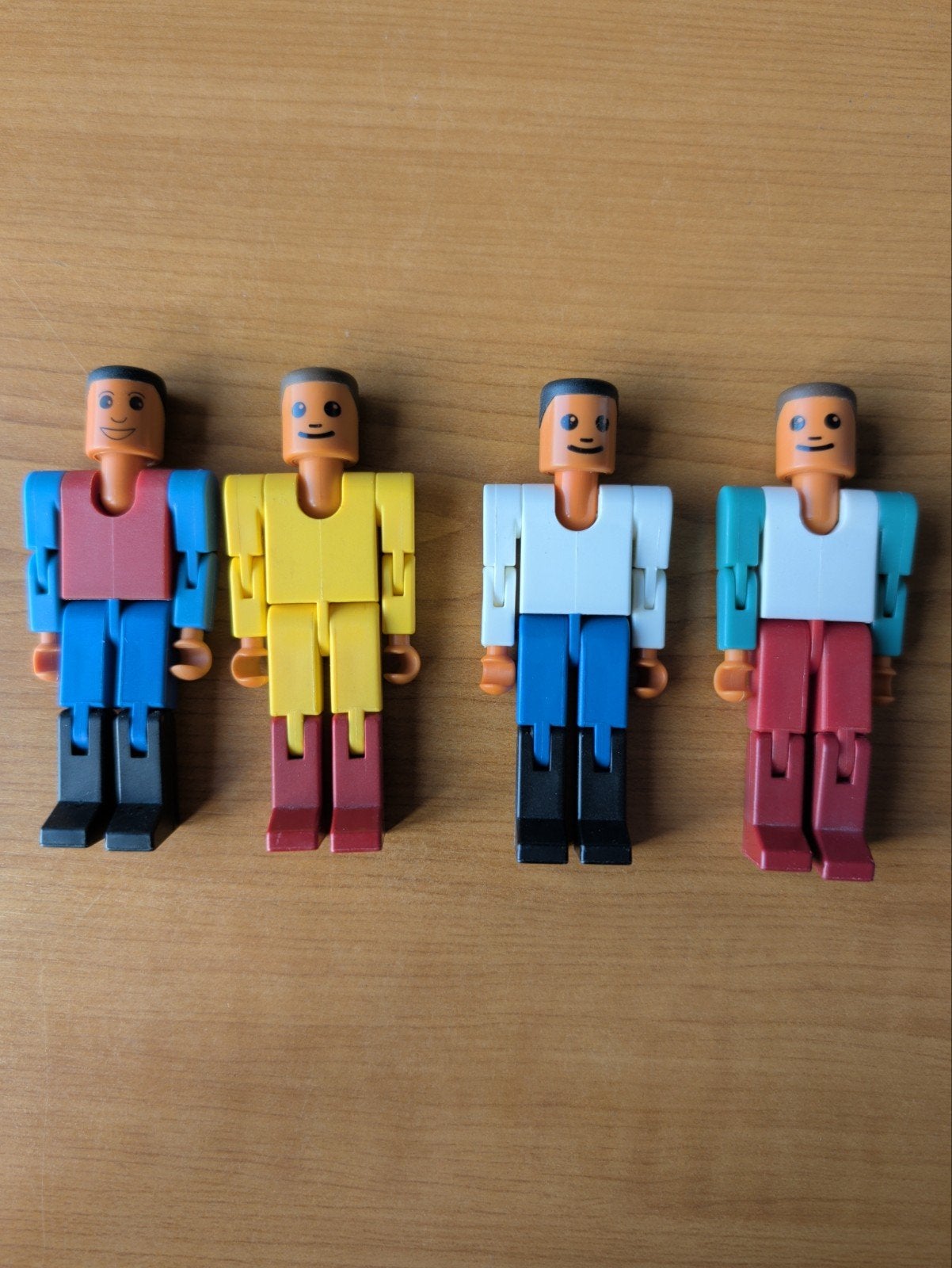 Fischer Technik poppetjes - diverse kleuren, Ophalen of Verzenden, Gebruikt
