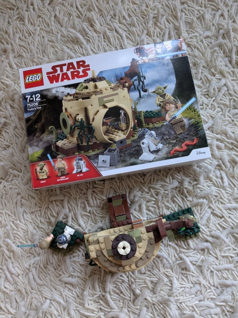 LEGO Yoda's hut, Ophalen, Compleet, Star Wars, Lego