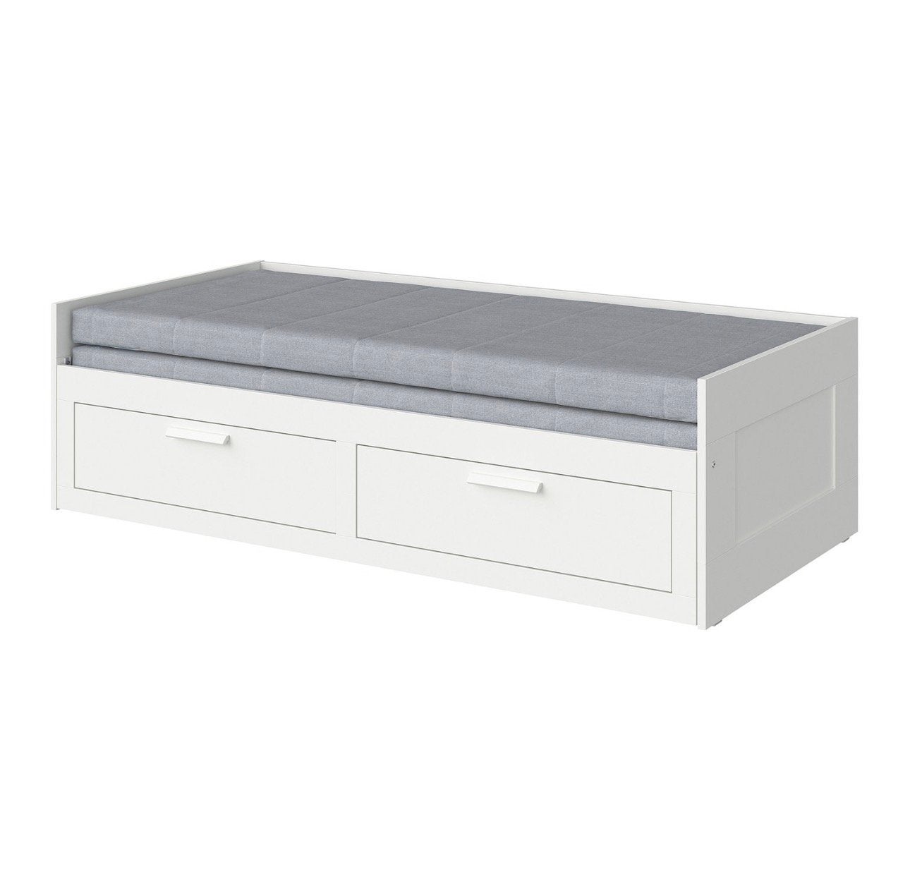 bed 80x200 cm – wit, Kooi, 110 cm of meer, Zo goed als nieuw, Ophalen