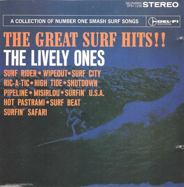 The Lively Ones – The Great Surf Hits !! [surf], Verzenden, Zo goed als nieuw