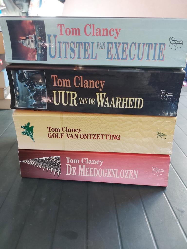 Tom Clancy boeken, Ophalen, Gelezen