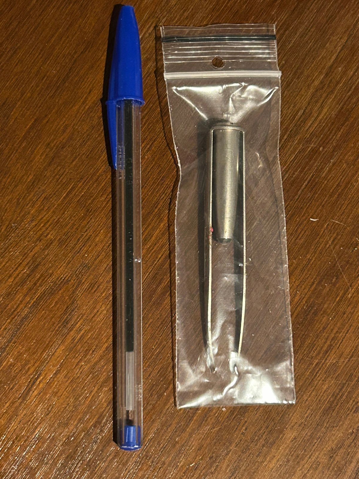 Tweezer/ wenkbrauw pincet Vintage, Gebruikt, Gehele gezicht, Ophalen of Verzenden, Grijs