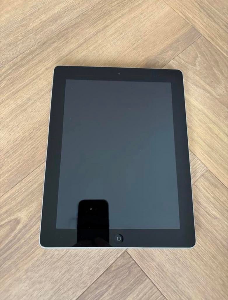 APPLE IPAD - 16GB - WIFI - ZWART, Computers en Software, Apple iPads, 10 inch, Gebruikt, Apple iPad, Zwart