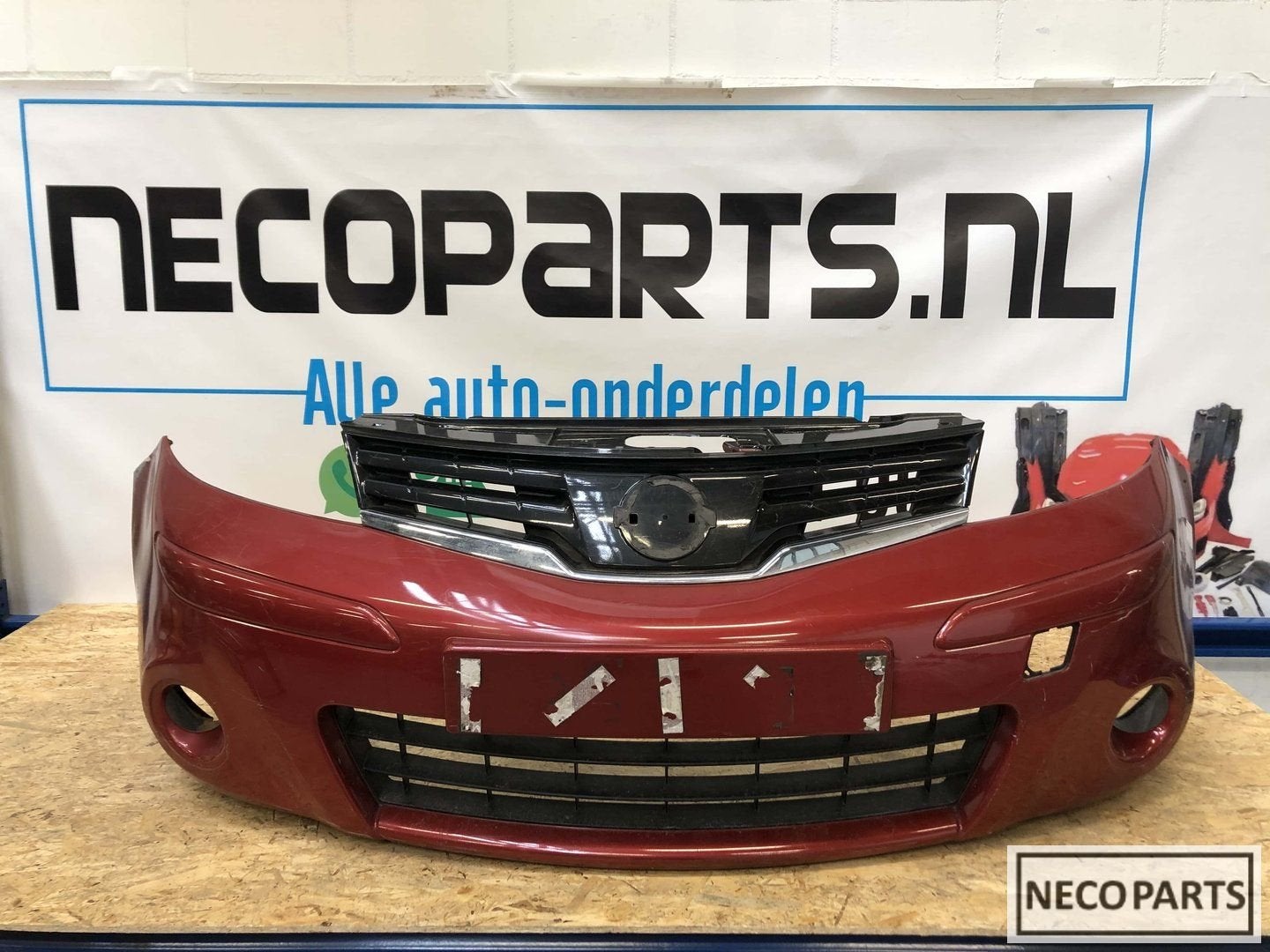 Nissan note voorbumper grill 62022BH10H origineel, Gebruikt, -, Voor, -