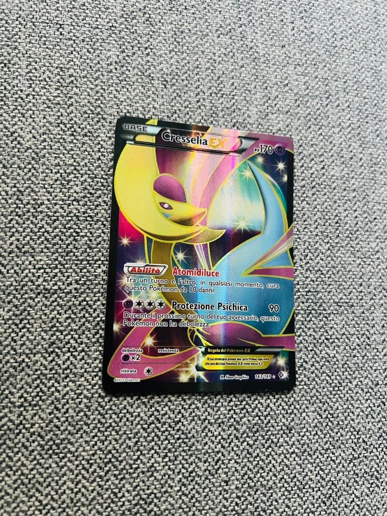 Cresselia Ex 143/149 Boundaries Crossed Black & White, Verzenden, Zo goed als nieuw, Losse kaart, Foil